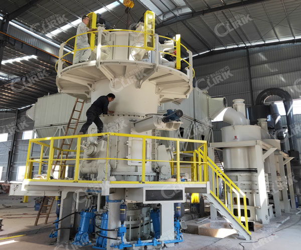 碳酸钙安装现场