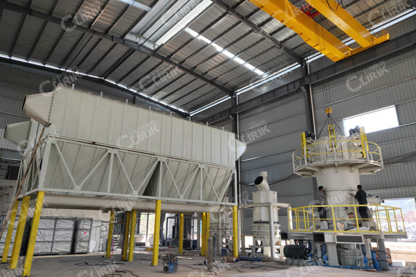 碳酸钙安装现场